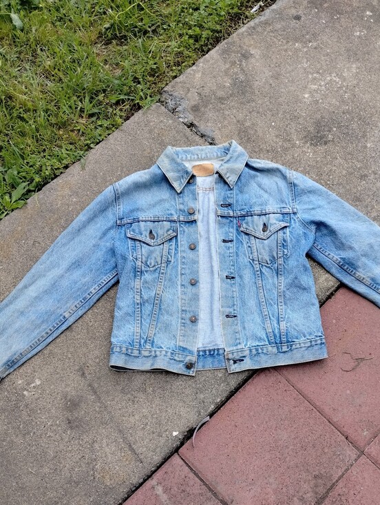Levi's Other - LEVIS Type 3 70505 0213 Denim Trucker Jacket Factory Code 1 Rare 70s VINTAGE
